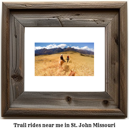 trail rides near me in St. John, Missouri